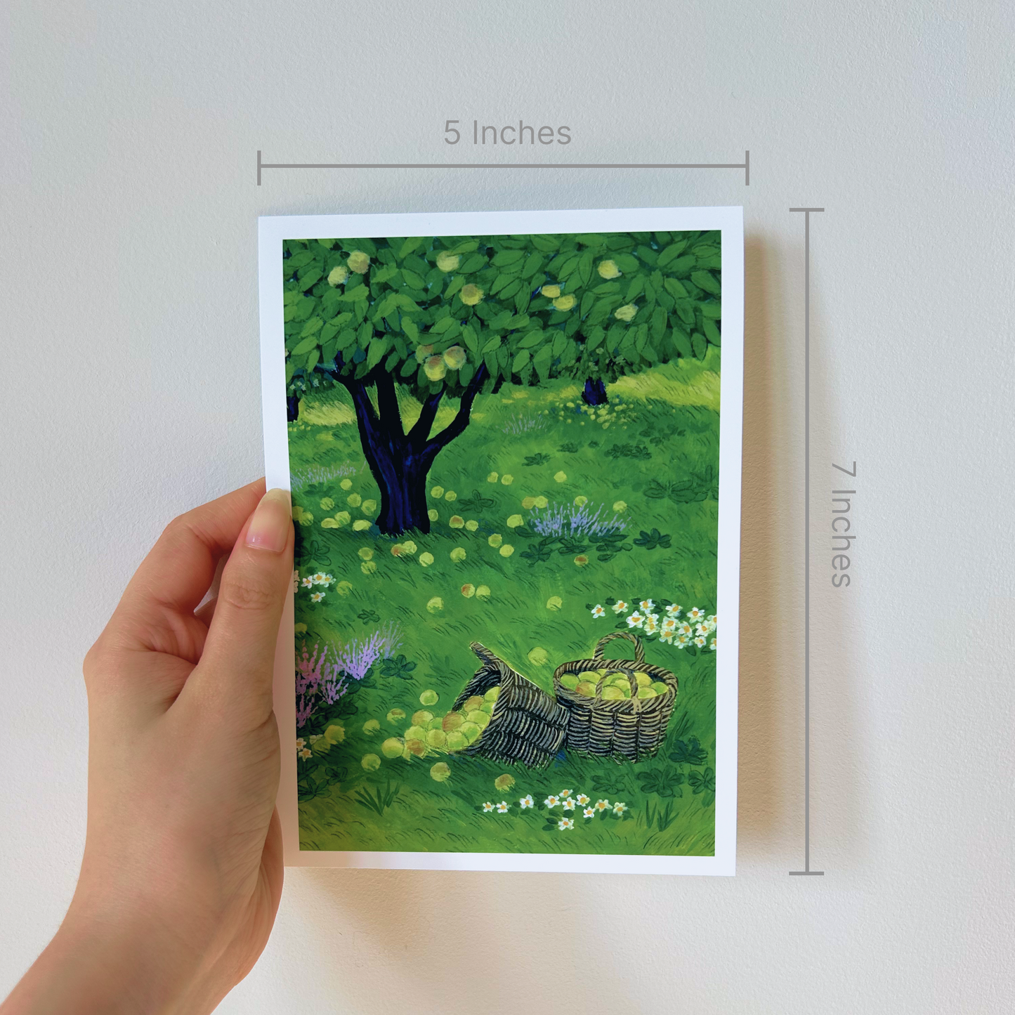 Cat in the Window Mini Art Print 5" x 7"