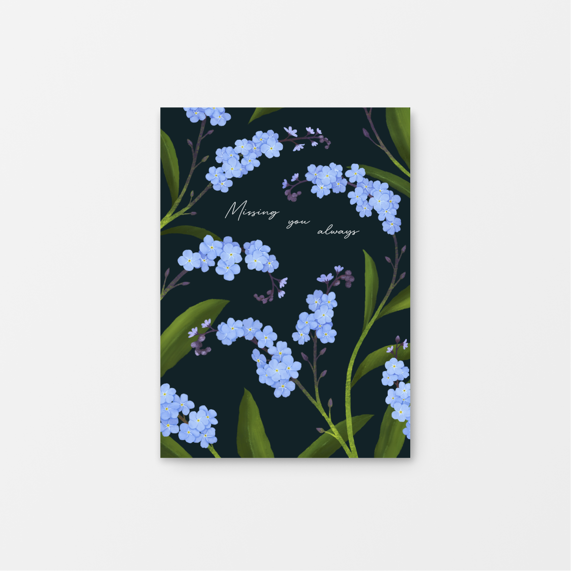 Forget Me Not Card