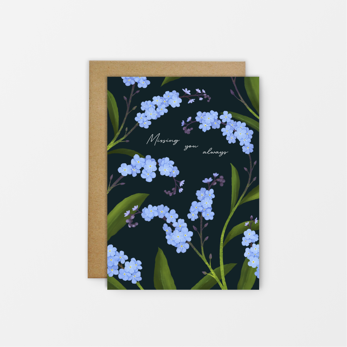 Forget Me Not Card